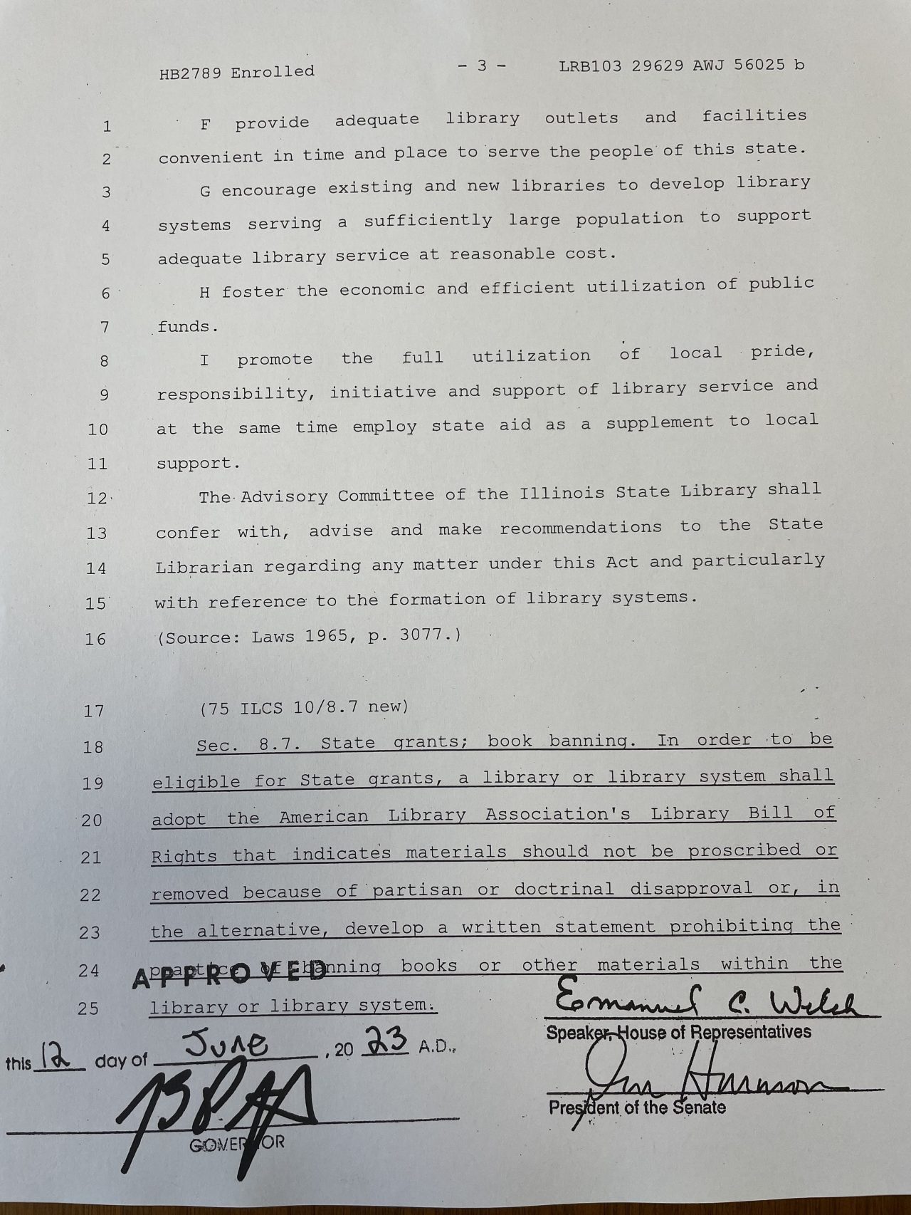 Ban book ban legislation signed bill